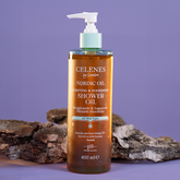 Celenes By Sweden Nordıc Oil 400ML Nourishing Shower Oil Scented All Skin Types